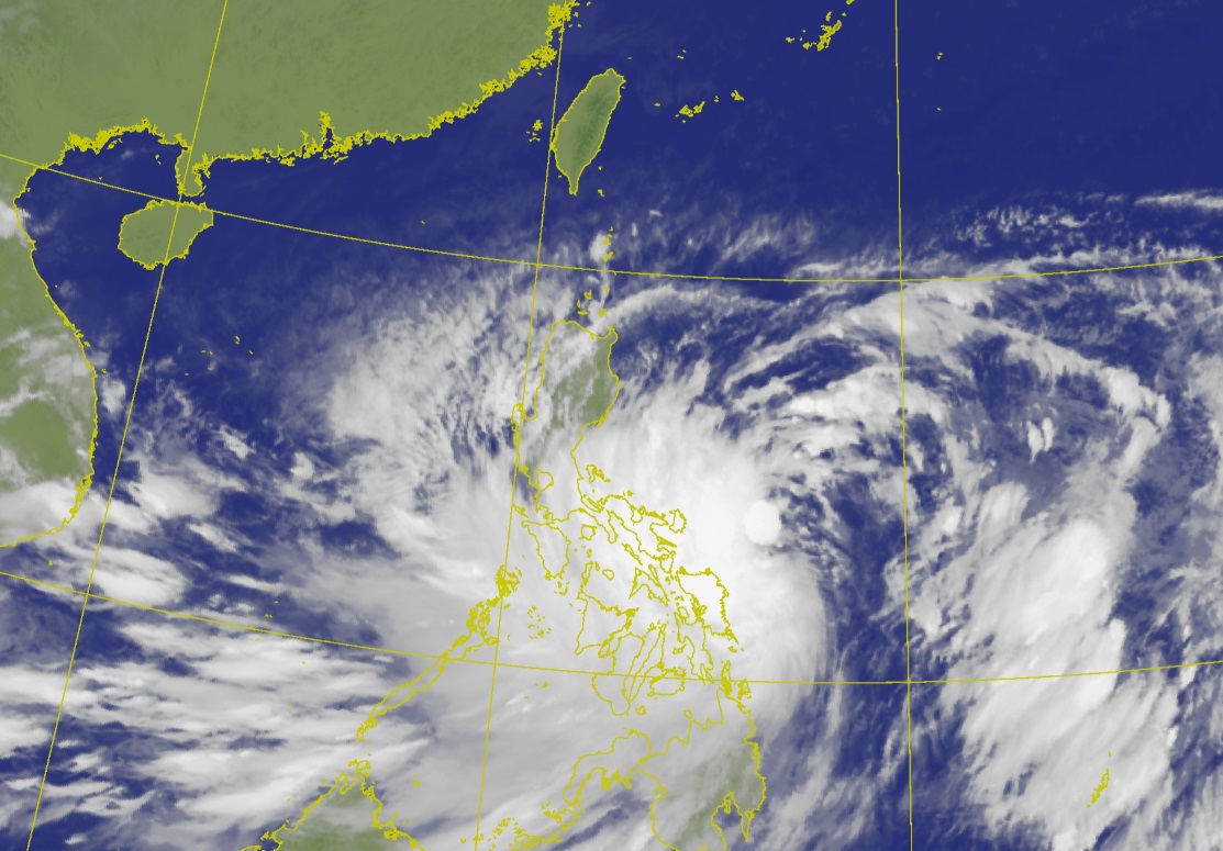 潭美颱風今日凌晨生成。 圖:中央氣象署