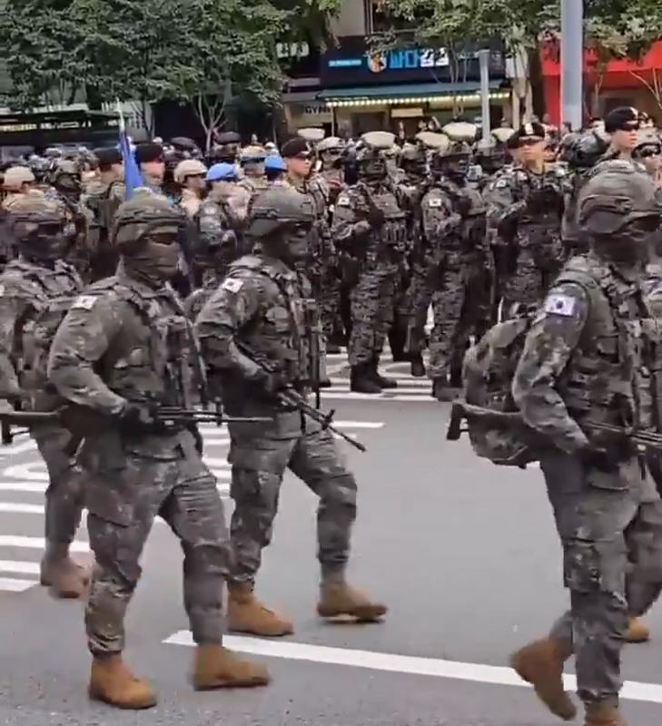 南韓媒體聲稱，首爾可能會向烏克蘭派遣軍事和情報人員。 圖：翻攝自海外爆料 X 帳號
