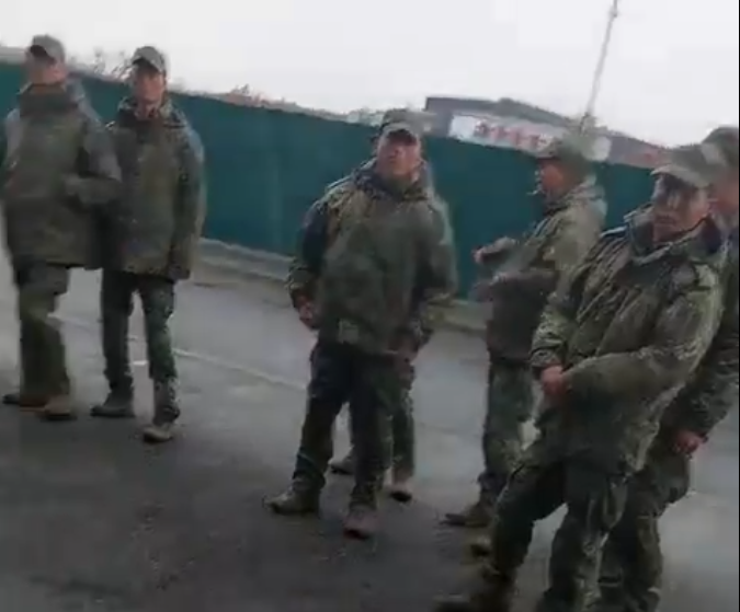 北韓士兵已到達俄羅斯軍事基地。 圖：翻攝自 NOELREPORTS X 帳號