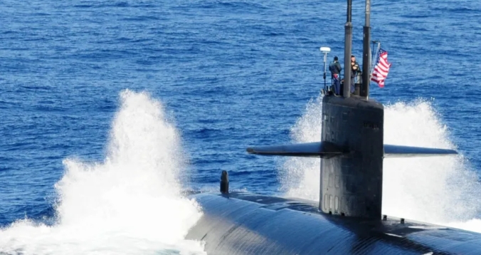 美軍核潛艦經常停靠南韓。 圖 : 翻攝自軍事作家陳曦