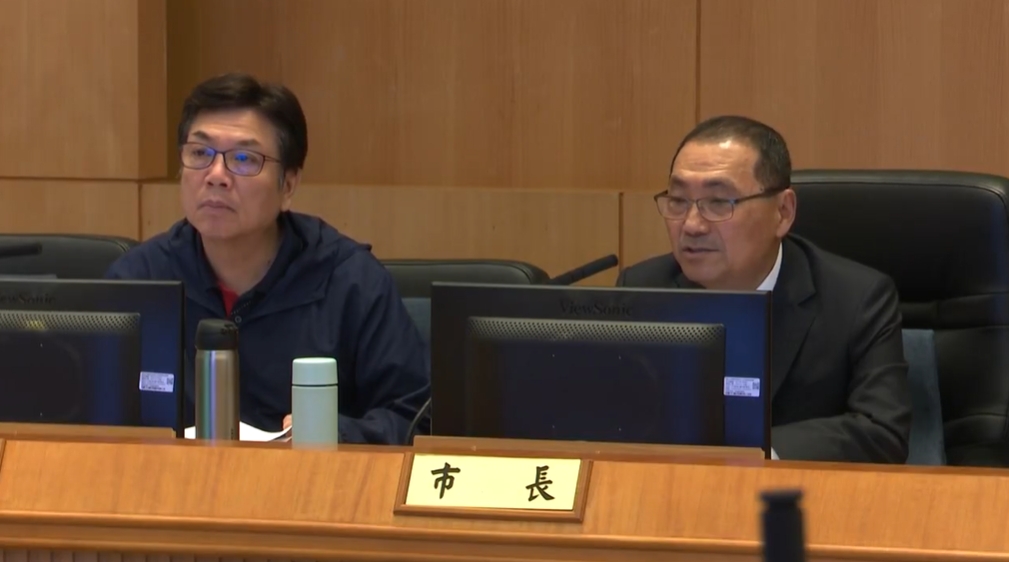 新北市副市長劉和然（左）被外界認為是侯友宜屬意接班人選。 圖：林昀真／翻攝