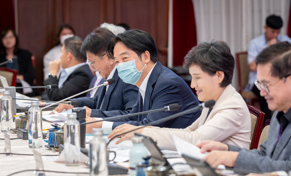 總統賴清德主持國家氣候變遷對策委員會第2次會議。 圖：總統府提供