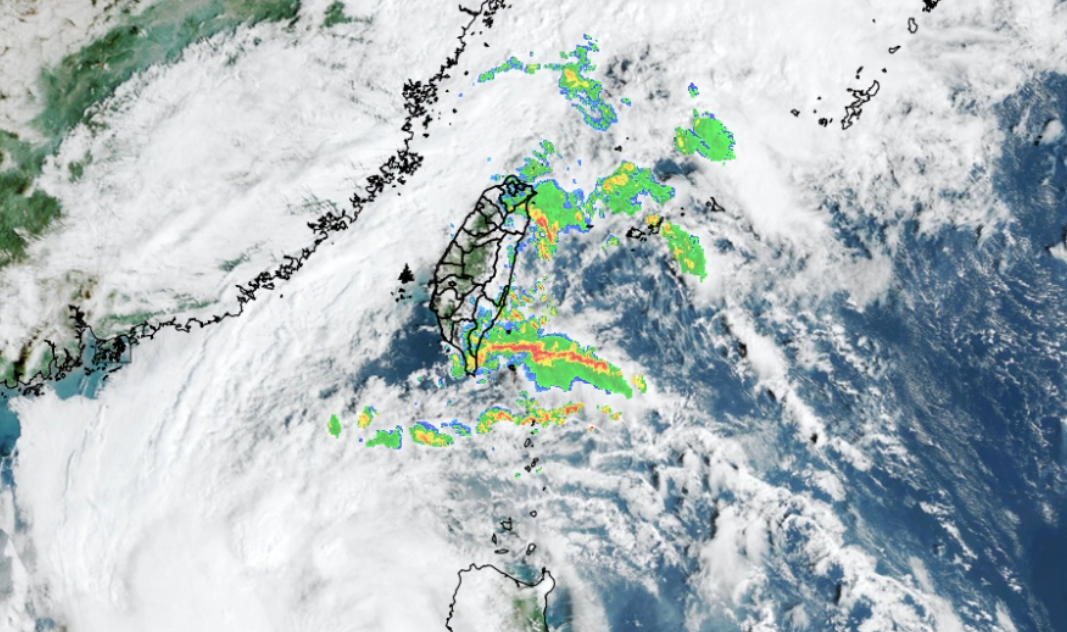 下周天氣雲圖。 圖：擷取自天氣風險WeatherRisk臉書粉專