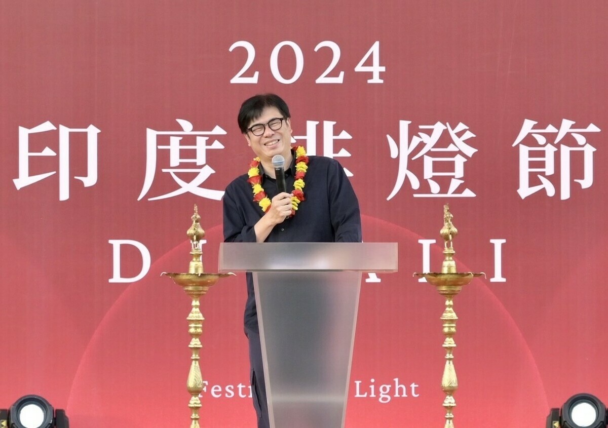 陳其邁歡迎印度朋友感受高雄人的熱情與溫暖。 圖：高雄市行國處提供