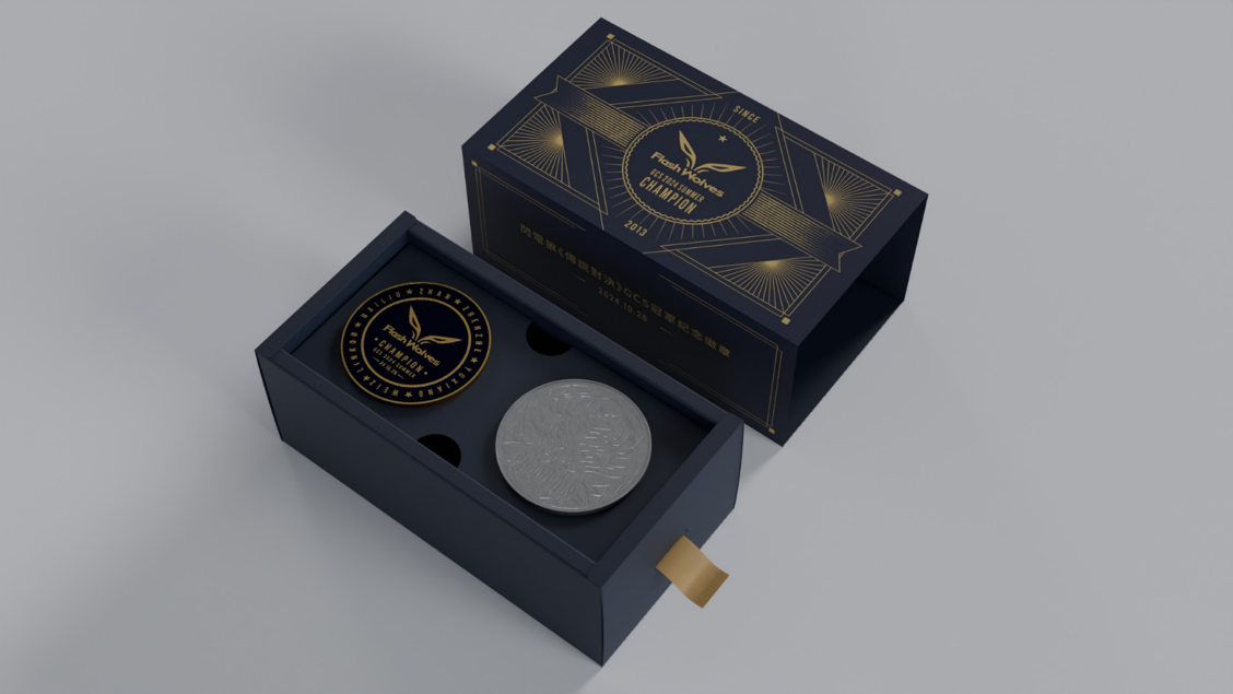 閃電狼推出限量紀念商品，與粉絲共同分享這個榮耀時刻。 圖：網銀國際／提供