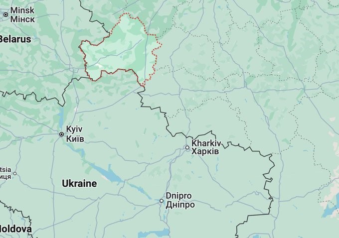 俄羅斯布良斯克地區 ( Bryansk ) 的邊防部隊於 27 日擊退了一支試圖越界的武裝小隊。 圖片來源: X 帳號@nexta_tv