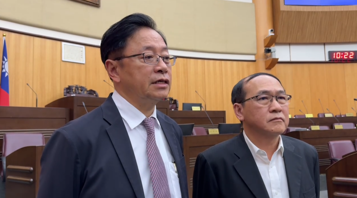 張善政表示，市府會全力協助受害女童。 圖：林昀真／攝