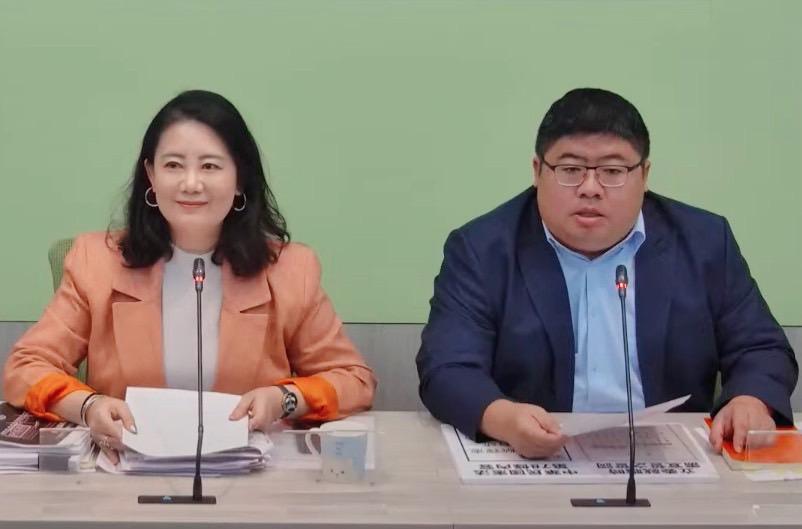 綠委提案有違國安疑慮可解散政黨，綠黨團解釋，是將憲法增修條文規定入法。 圖：翻攝自民進黨團YT