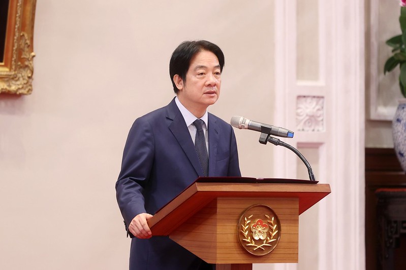 賴清德總統今（30）日上午主持「中華民國113年11月份將官晉任授階典禮」。 圖：總統府提供