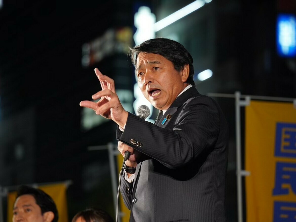 國民民主黨黨魁玉木雄一郎帶領的28席倒向哪邊，將決定日本是否會出現政黨輪替 圖：翻攝自玉木雄一郎的臉書