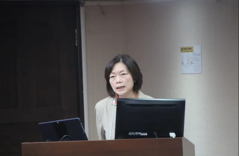 何佩珊表示，11月將邀請印度方來台進行雙邊工作小組層級會議。 圖 : Nownews/提供