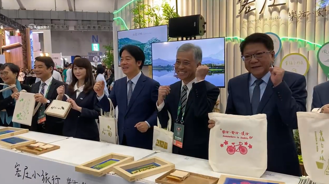 總統賴清德出席2024 ITF台北國際旅展開幕典禮。 圖：總統府提供