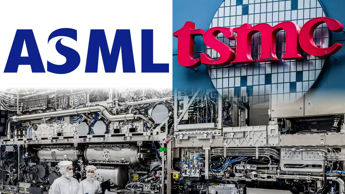 台積電將引進艾司摩爾（ASML）最先進的高數值孔徑極紫外光（High NA EUV）微影設備，市值相當於三架F-35戰鬥機。 圖：翻攝自X / @StockSavvyShay