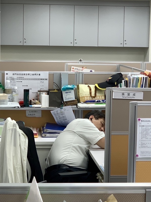 國民黨團爆料，賴清德政府酬庸進資策會擔任資深規畫師的吳堂成，上班都在睡覺、打混。 圖：國民黨立法院黨團/提供