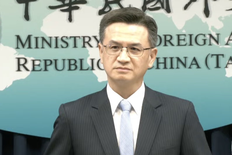 外交部發言人劉永健表示，外交部對於台美關係在美國大選之後穩健發展深具信心。 圖：林昀真/翻攝
