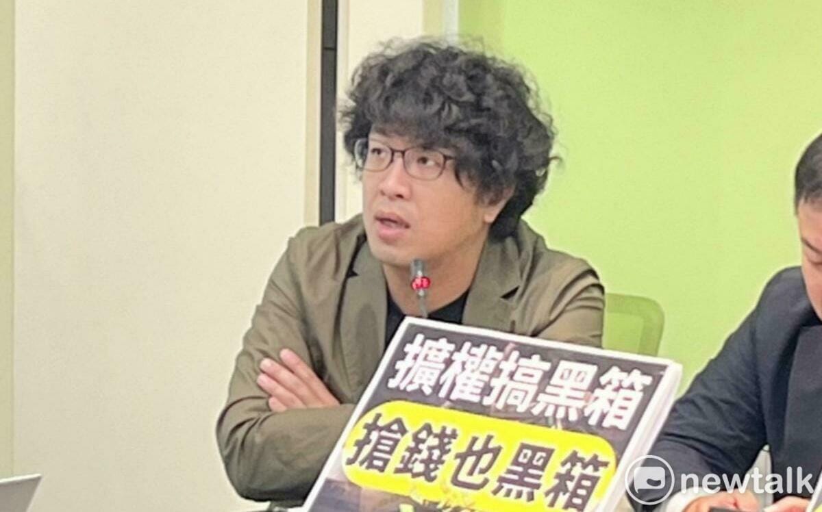 斥藍營財劃法搶錢 沈伯洋示警：國防預算將被削減2900多億元