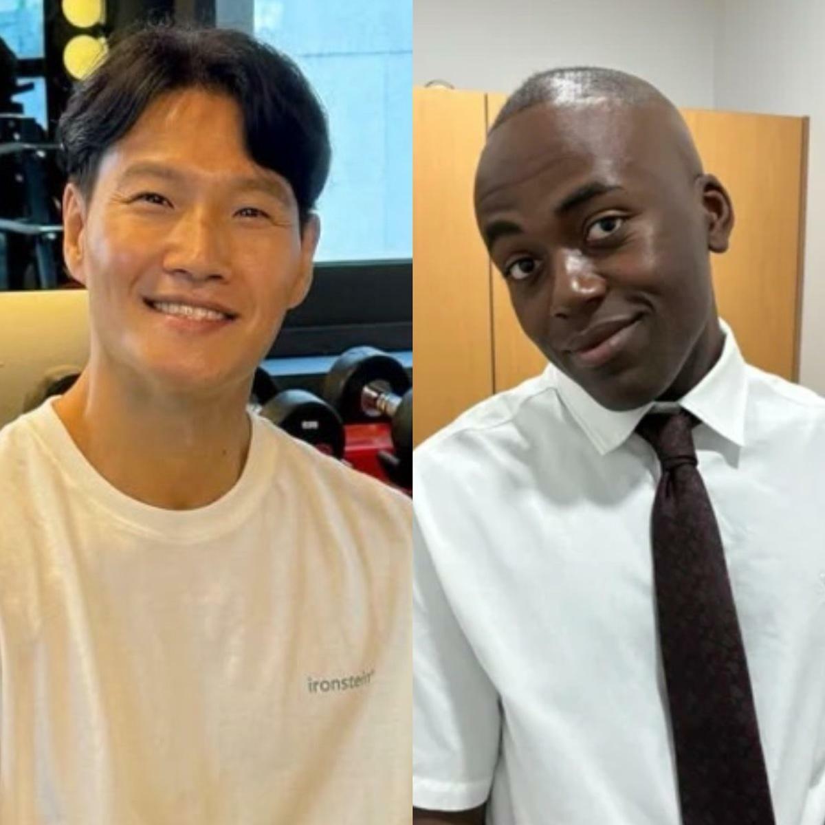 金鍾國（左）吐槽還是學生的後輩藝人Jonathan「禮金給不多但吃得多」，引來大批網友砲轟「太過分了」。 圖：翻攝自金鍾國、Jonathan IG