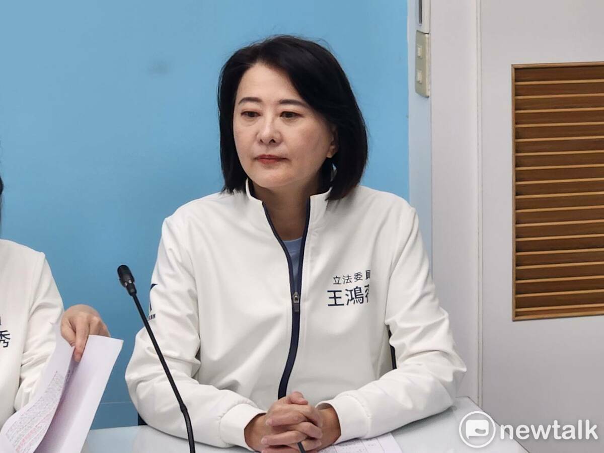 國民黨立委王鴻薇。 圖：黃建豪/攝