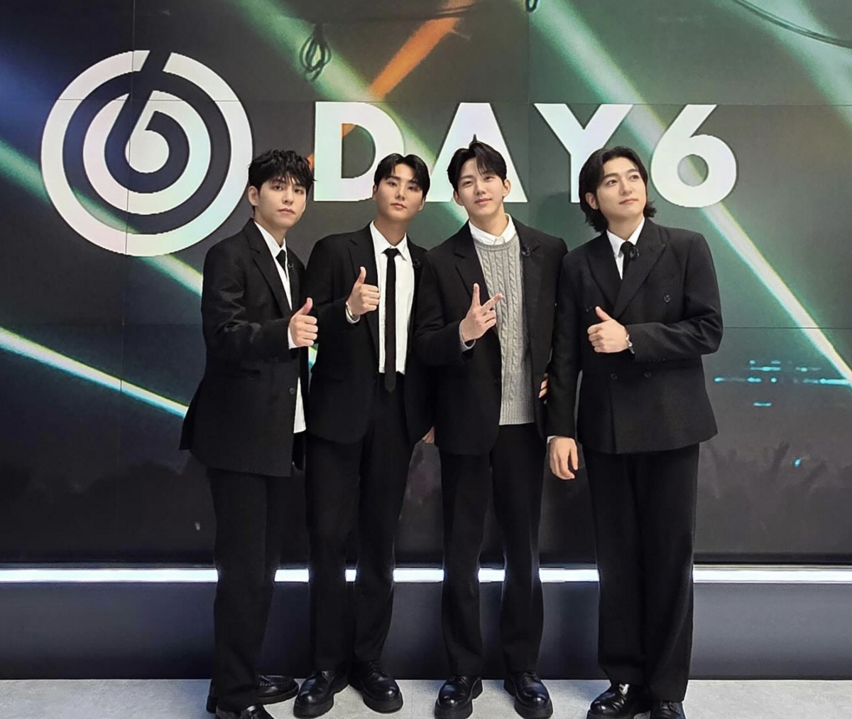 南韓人氣樂團Day6以〈You Were Beautiful〉及〈Time of Our Life〉逆襲全球串流排行，宣布明年1月18日將在高雄流行音樂中心開唱。 圖：攝自IG/day6kilogram