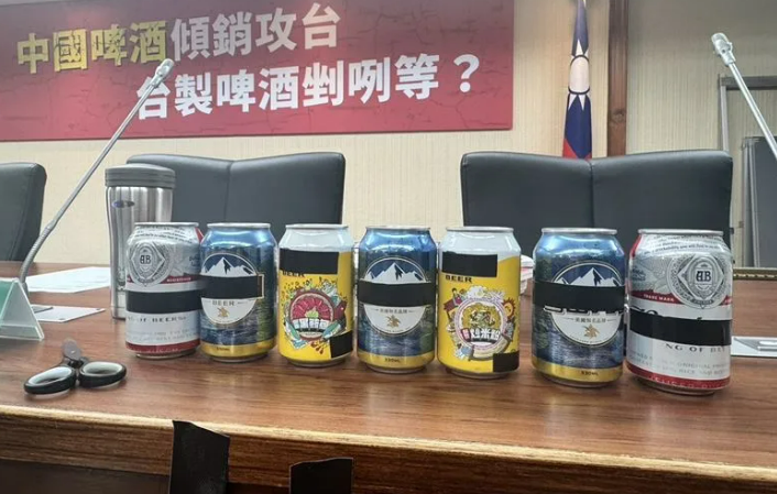 中國啤酒在台市占急增，10年翻4倍，本土業者面臨壓力。民進黨立委批評不公貿易，呼籲政府保護本產業。 圖：立委徐富癸辦公室／提供