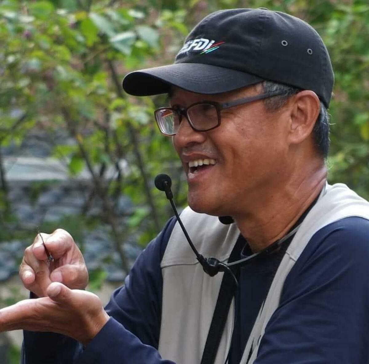 生態保育界痛失英才！基隆野鳥學會沈錦豐因肝炎不幸逝世，生前熱衷保育老鷹，展現犧牲精神。 圖：翻攝自沈錦豐 臉書專頁