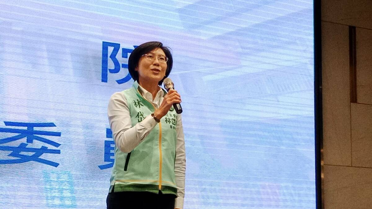 民進黨立委林岱樺涉詐領助理費，遭檢調帶回偵訊。 圖：孫家銘/攝（資料照）