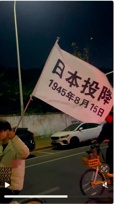 參與夜騎的河南學生。 圖：李老師不是你老師Ｘ