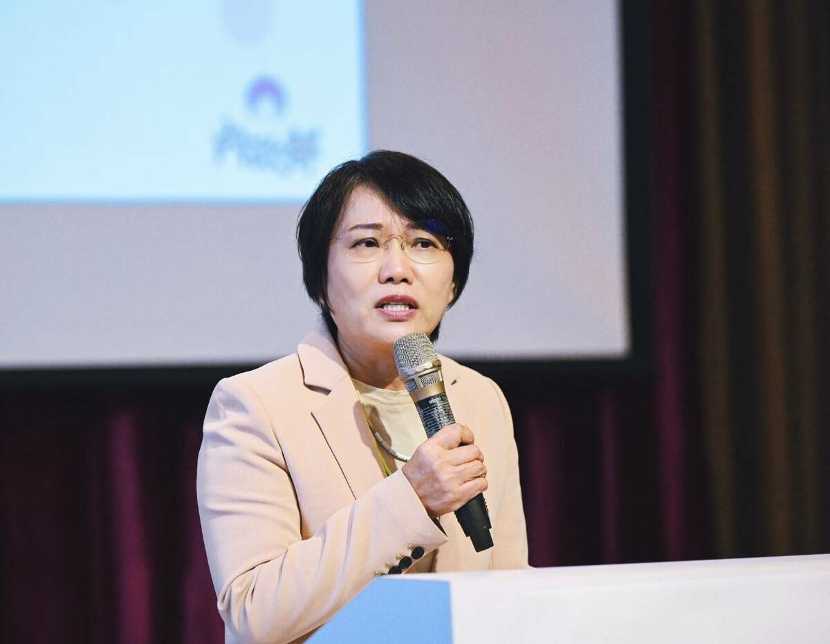 內政部長劉世芳出席「宗教團體以自然人名義登記不動產審認交流共識營」。 圖：內政部提供