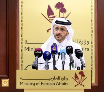 卡達外交部發言人馬吉德 ‧ 安薩里 ( Majed Al-Ansari ) 於 9 日發布，卡達將中止在以色列和哈瑪斯之間的停火與人質協議調停，除非雙方展現真誠的談判意圖。 圖: 擷自X帳號@MofaQatar_EN