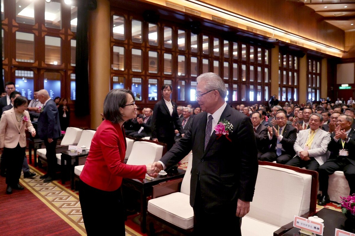 副總統蕭美琴出席全國工業總會第78屆工業節慶祝大會。 圖：總統府提供