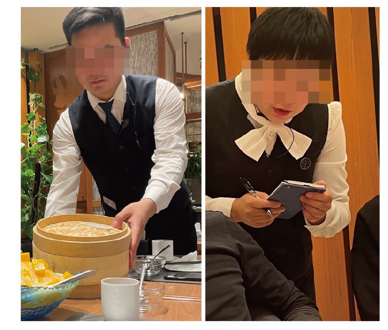 林禮宏表示，實地調查後發現劉家宴抄襲鼎泰豐80%菜品，裝潢及制服維持不變。 圖：北京恒泰豐／提供