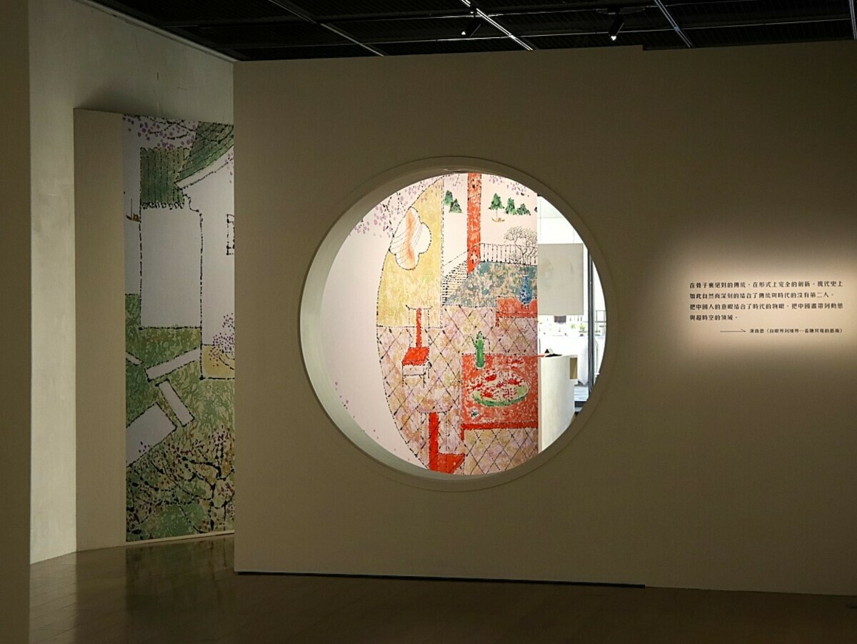 陳其寬先生以深厚的美學底蘊和現代主義賦予東海校園獨特的建築風貌與豐厚的人文精神，也將建築師的獨特視野和人文情懷融入水墨創作。 圖：東海大學/提供