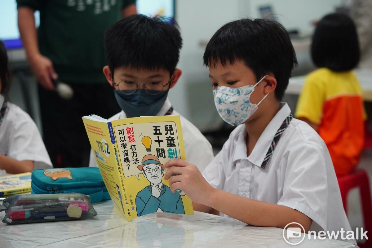 萃思理論教導學子以發明思維為前題，學習「創意」的方法。 圖：林昀真/攝