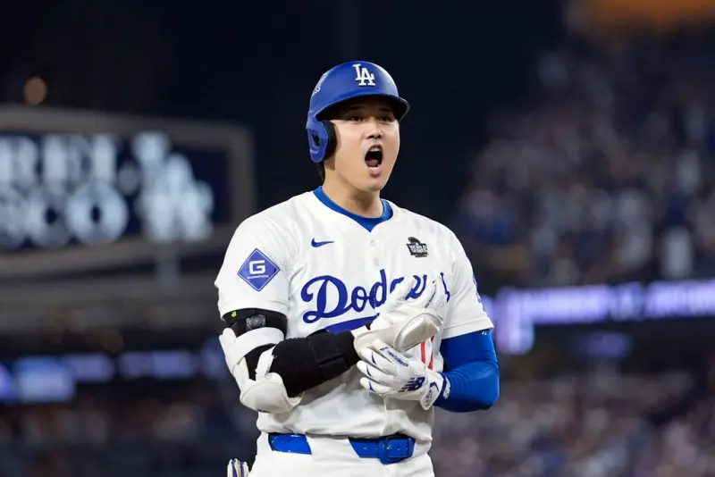 ▲洛杉磯道奇日籍球星大谷翔平生涯第三度奪國聯DH銀棒獎，追平「朗神」紀錄。（圖／美聯社／達志影像）