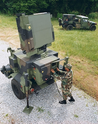美國軍售給台灣的哨兵雷達系統 ( AN/MPQ-64F1 )。 圖 : 翻攝自維基百科