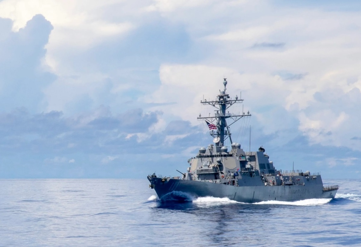美軍勃克級驅逐艦「史普魯恩斯號(DDG-111)」。 圖：翻攝US NAVY
