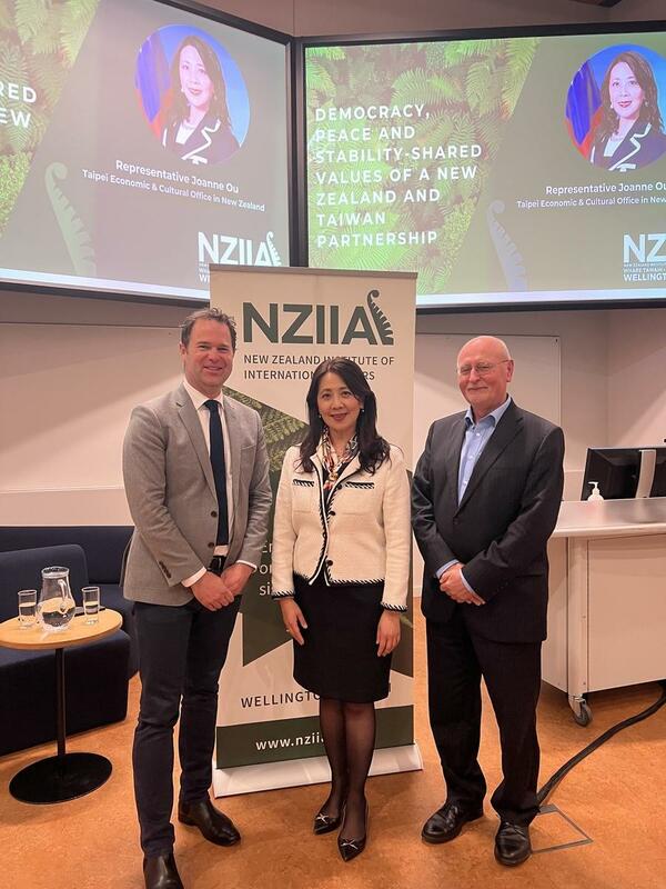 歐江安應NZIIA邀稿，呼籲各界支持台灣參與國際組織， 圖：駐紐西蘭代表處/提供