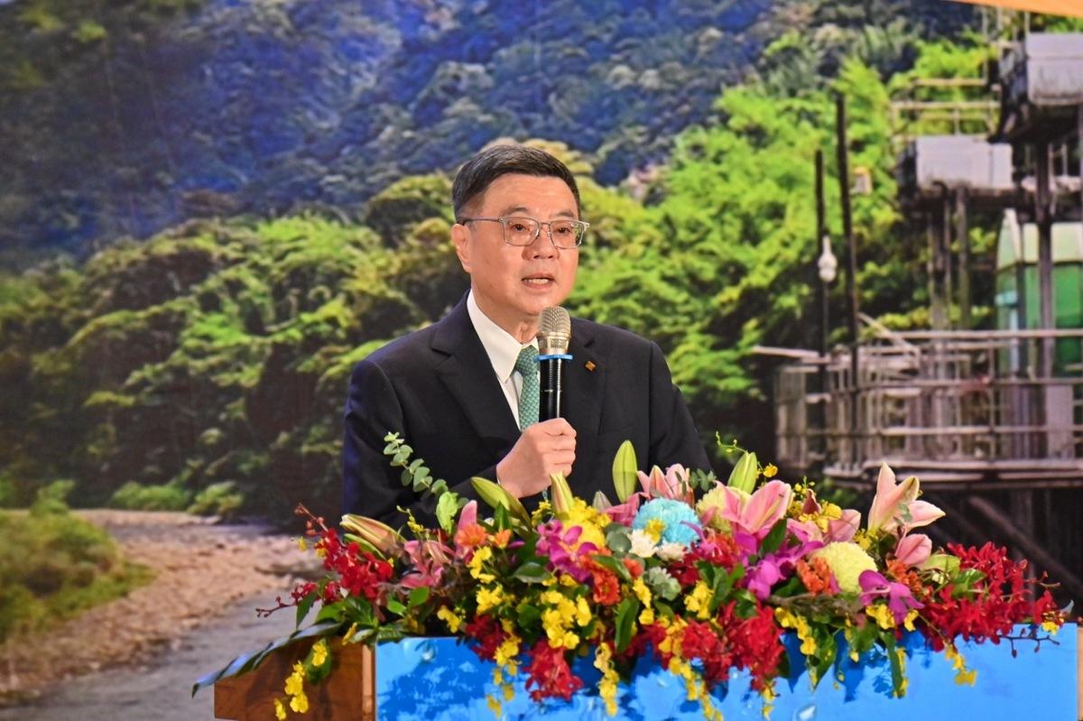 行政院長卓榮泰今（15）日出席「第57屆自來水節慶祝大會」。 圖：行政院提供
