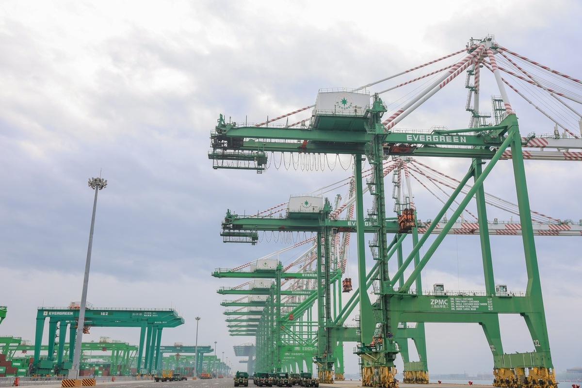 長榮海運將高雄作為母港。 圖：高雄市政府／提供（資料照）