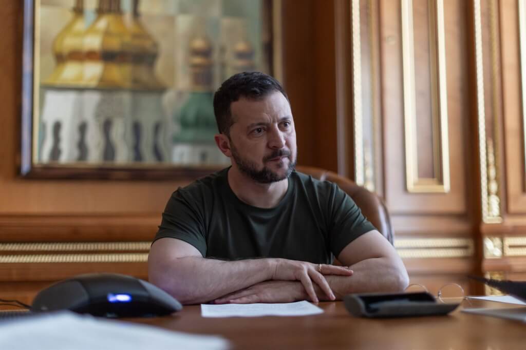 烏克蘭總統澤倫斯基（Volodymyr Zelenskyy）。 圖：擷自facebook.com/zelenskyy.official