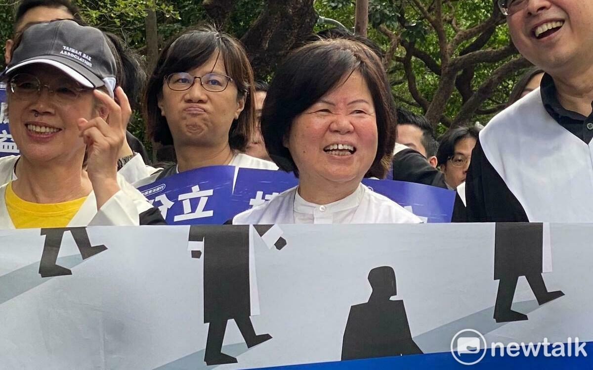 馬英九提名的大法官也表態力挺！ 黃虹霞大讚沈伯洋：當市長將是市民之福