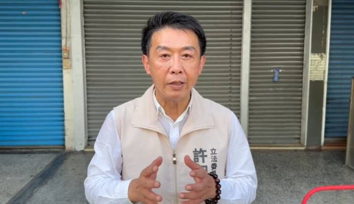 面對罷免公民行動，許智傑表示人民會做出最正確的決定。 圖：孫家銘翻攝