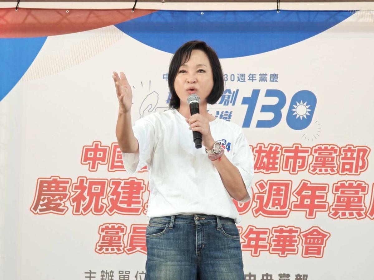 國民黨立委柯志恩。 圖：國民黨高雄市黨部提供（資料照片）