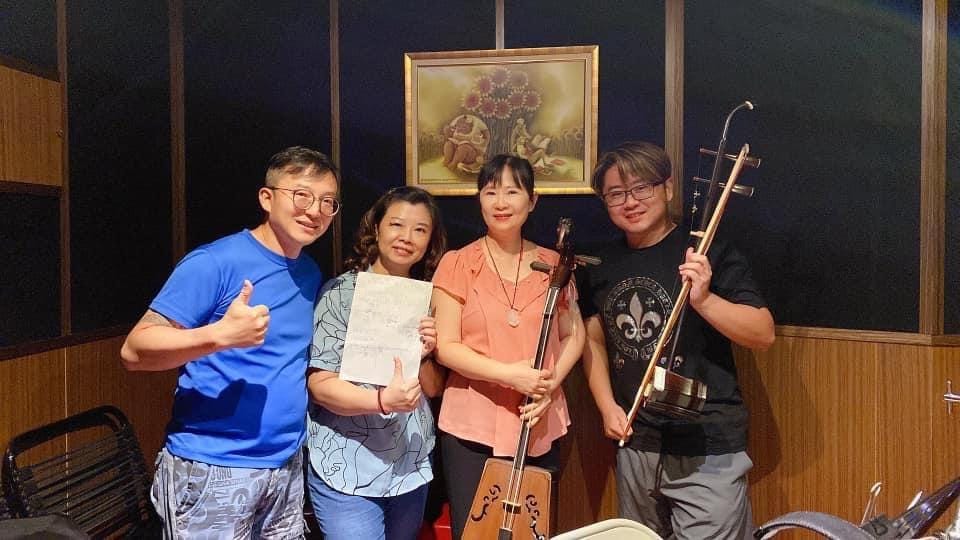 陳昭瑋首張台語全創作專輯請來多位中西樂演奏家跨刀。 圖：孫家銘翻攝