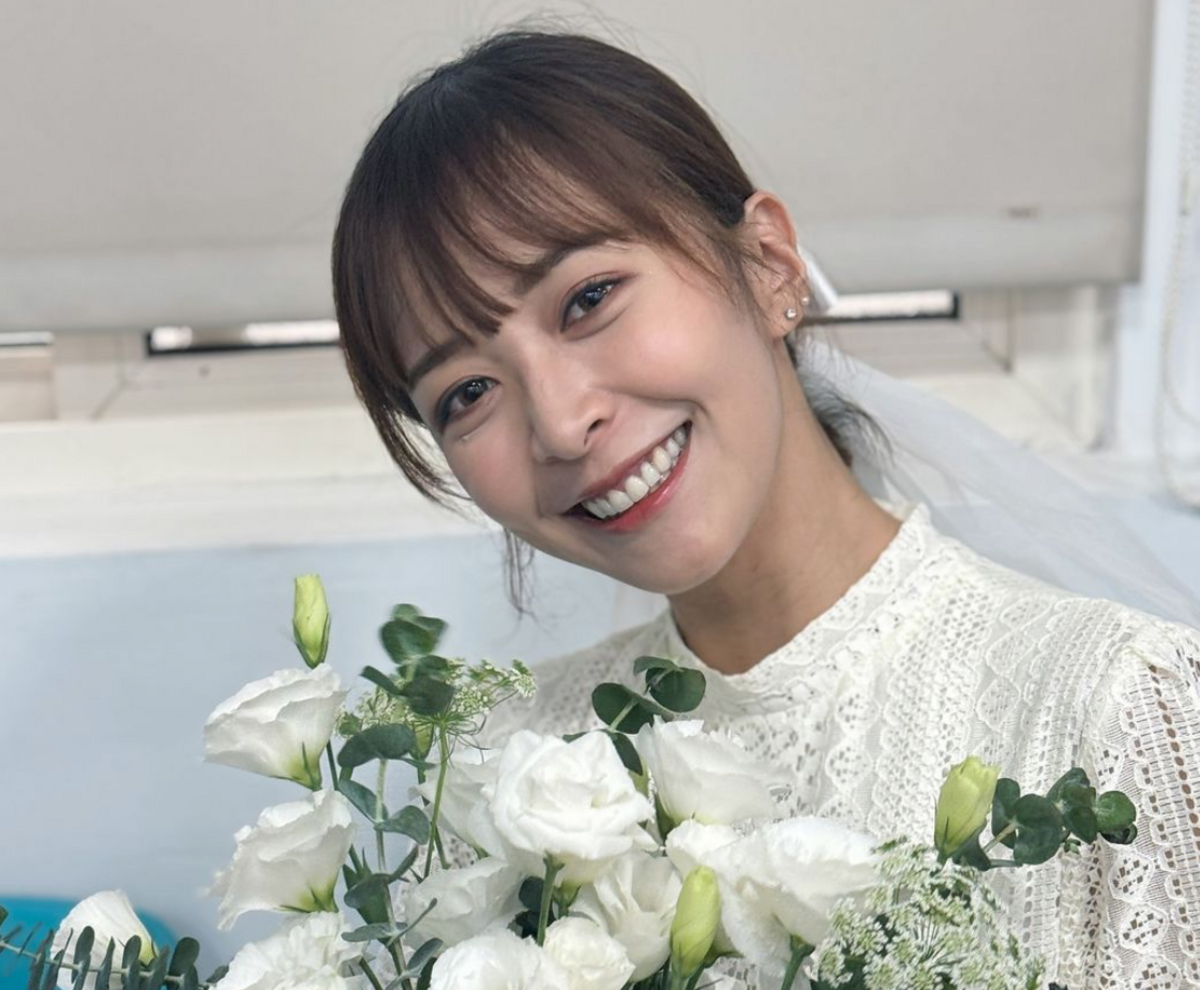 徐海莉昨日無預警宣布，已跟大6歲的圈外男友「黃先生」結婚的消息。 圖：翻攝自徐海莉IG