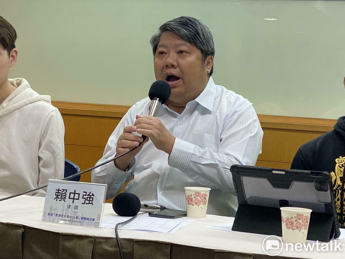 台灣經濟民主連合智庫召集人賴中強。 圖：周煊惠 / 攝（資料照）