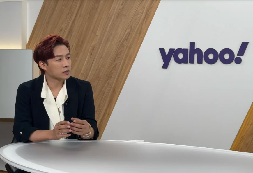 國會改革法案釋憲的行政院訴訟代理人、律師李荃和接受YahooTV《齊有此理》專訪。 圖：YahooTV提供