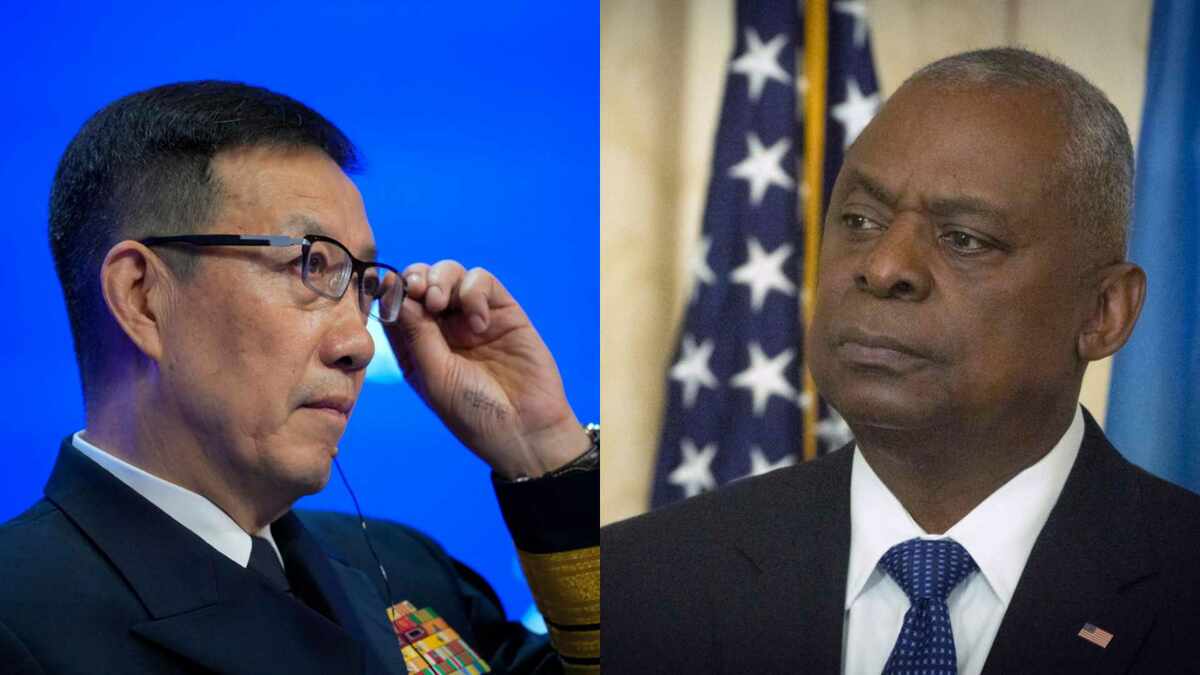 美國國防部官員透露，奧斯汀希望藉由此次會議，與中國國防部長董軍進行交流，以推動美中軍事溝通機制的恢復。然而，中方以近期美國對台軍售為由，拒絕了會面邀請。 圖:達志影像/美聯社(新頭殼合成)