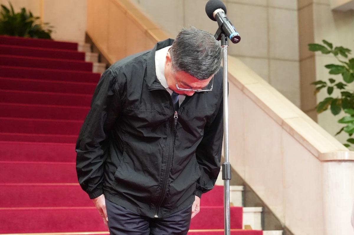 行政院長卓榮泰因勞動部霸凌事件兩度以躹躬之姿再次向不幸過世的同仁跟家屬表達歉意。（資料照片） 圖：行政院提供