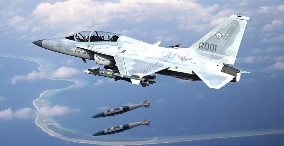 韓國賣給菲律賓的F/A-50 戰機。 圖 : 翻攝自菲律賓空軍